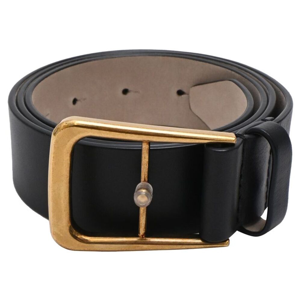 Brunello Cucinelli Buckled Belt in Black Leather